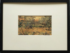 Federzeichnung Aquarelliert