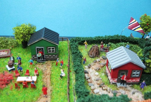 Gartenhaus bausatz - (, 1:220