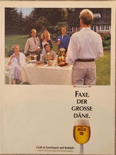 Faxe Bier Original Werbung