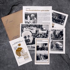 DDR Wandzeitung "Das Aktuelle Bild" ---AGRARWIRTSCHAFT--- DEWAG Plakat  1969