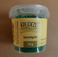 Kreidezeit Naturfarben Spinellgrün, Mineralpigment. 75g. Neu.