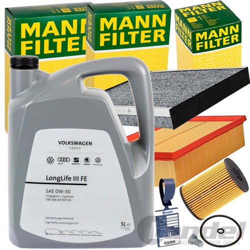 Mann filterset original - mann, vw