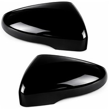 ABS Schwarz-Race Spiegelkappen