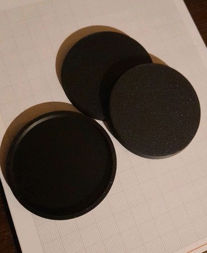 60mm base rund - rund, tabletop