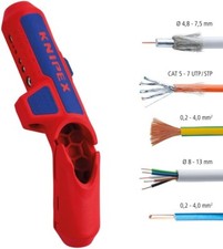 KNIPEX 169501 Universal Abmantelungswerkzeug Zange Abisolieren ErgoStrip  135 mm