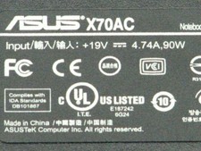 Gehäuse unten asus x70ac - unten,