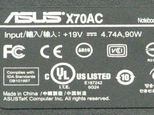 Gehäuse unten asus x70ac - gehäuse,