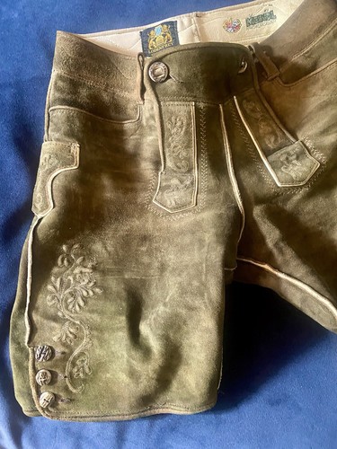 Meindl ziegenlederhose - 44,
