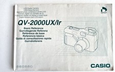 CASIO QV-2000 UX/lr  Bedienungsanleitung / deutsch und weitere Sprachen
