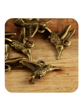 5 x Kleine Kolibri Anhänger