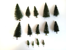 H0 - 14 x Nadelbäume Bäume für Landschaftsbau Waldanlage ---- CK 423