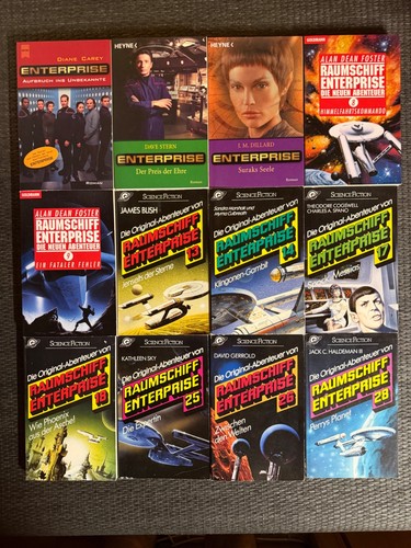 Star trek bücher konvolut - star,