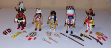 PLAYMOBIL KONVOLUT - WESTERN -  INDIANER FIGUREN MIT ZUBEHÖR !!!!!