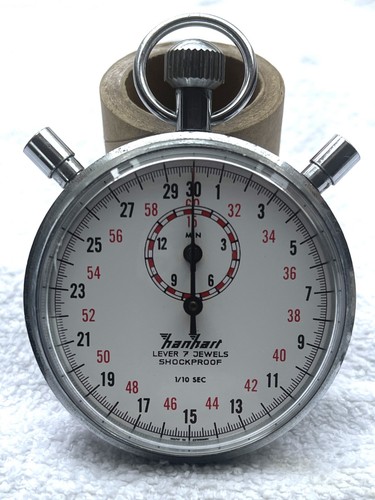 Hanhart stoppuhr metall - stoppuhr,