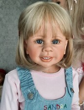 Künstlerpuppe"Sandra"  Monika Levenig , Lim: 500, Inkl. Zertifikat 