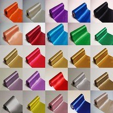 Satin Stoff Rolle Tischband