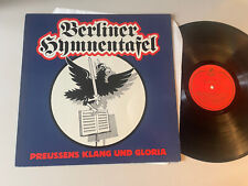 LP Schlager Berliner Hymnentafel – Preussens Klang und Gloria (12 Song) LUZIFER
