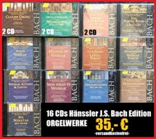 J.S. Bach - 16 original CDs -