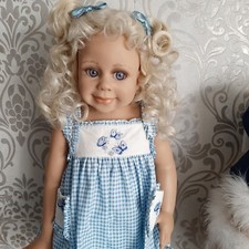 Künstlerpuppe   "Sarah"  von Monika Levenig,inkl. Zertifikat 