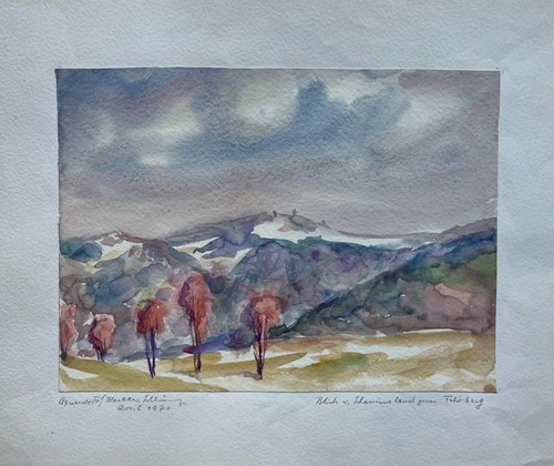Aquarell impressionist fritz - aquarell,