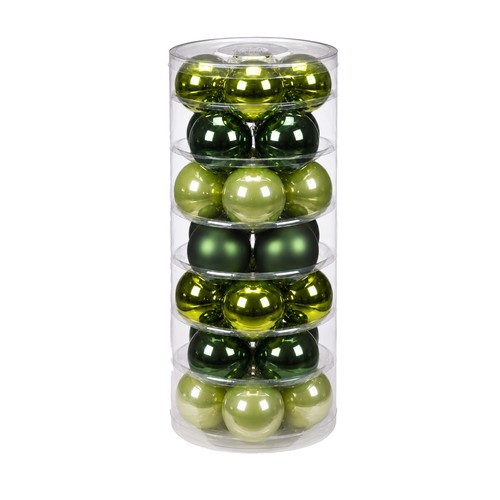 Weihnachtskugeln glas 6cm - weihnachtskugeln,