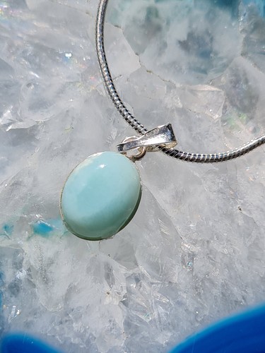 Larimar anhänger - anhänger, +