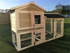 RETOURE Hasenstall BIG BUNNY Kleintiergehege Kaninchenstall Käfig Stall Gehege