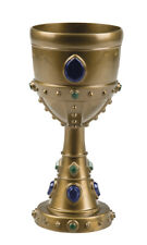 Kelch 250ml König Arthur Ritter gold 18cm Halloweendekoration