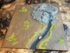 Ziterdes 8 Set Tabletop Spielplatten Bemalt modular 60x60cm