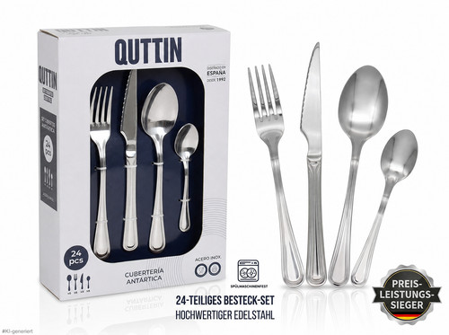 Besteckset teilig für - teilig,
