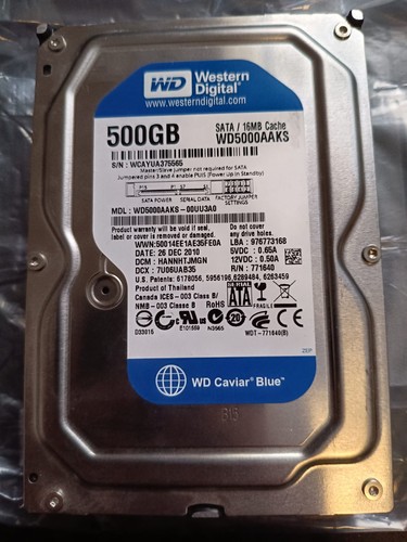 Western digital wd5000aaks - western,