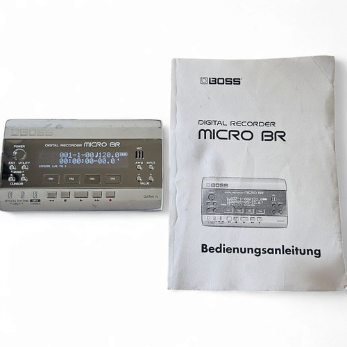 Boss micro digital recorder - boss, micro-br