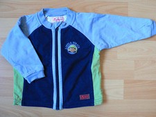 ♡ Sigikid Sweatjacke Little Pirate ♡ Gr. 68 mit süßen Piraten blau-grün