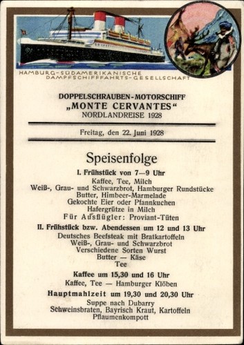 Doppelschrauben motorschiff - ak, doppelschrauben-motorschiff