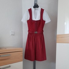 NEU Moser Trachten Dirndl Gr. 38 traditionell Oktoberfest rot Sale 50% UVP 189 €