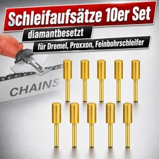 Schleifaufsätze 10er set - 10er, 4,0