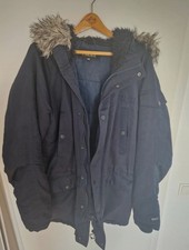 Southpole Jacke Mantel blau