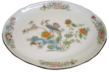 Wedgwood Kutani Crane 1 ovales Tableau TOP 24x17,5 cm