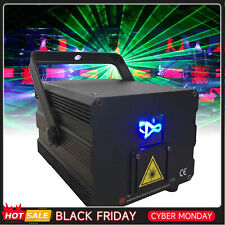 2000mW RGB Laser Projektor Show DMX Bühnenbeleuchtung Disco DJ Party Lichteffekt
