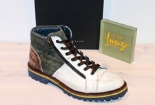 LORENZI Leder-Boots Schnürer