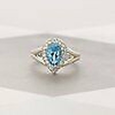 Natürlich Blau Topas