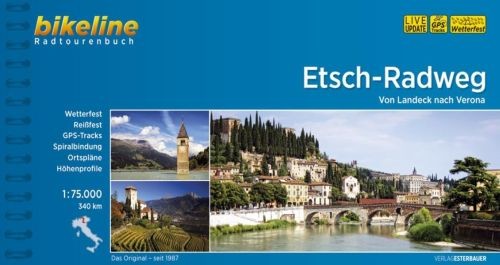 Bikeline etsch radweg - bikeline, etsch-radweg: