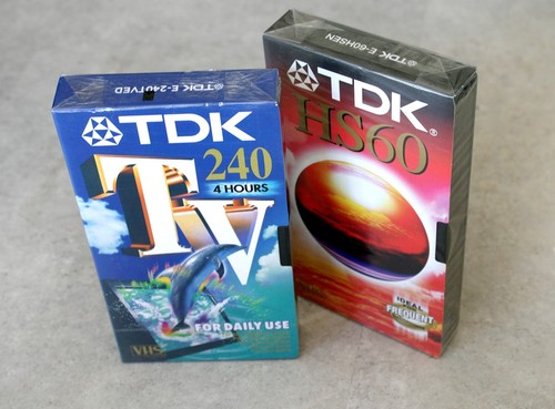 Tdk 240 hs 60 - tdk, vhs