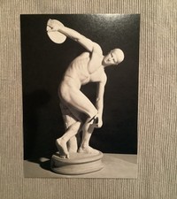 1 Postkarte, Diskuswerfer von