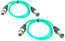 2 x 1 m PACCS Mikrofonkabel