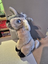 Stofftier Kuscheltier Ziege /