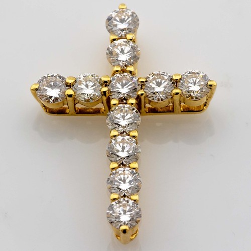 Kreuz anhänger 750 18k - kreuz-anhänger, 750/18k