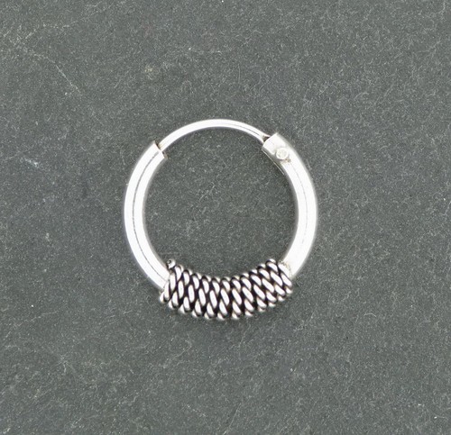 Ohrring keltische creole 12mm - ohrring,