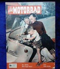 Das Motorrad 16/1953  Puch Roller, Motorroller in der Schweiz, 