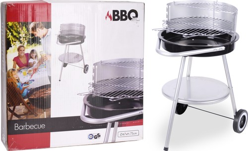Bbq rundgrill holzkohlegrill - bbq,